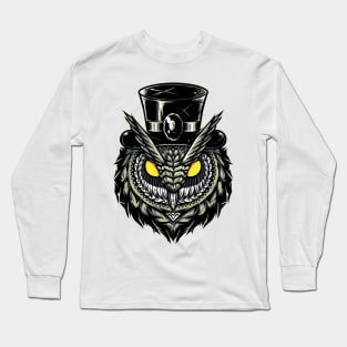 Steampunk Owl Long Sleeve T-Shirt